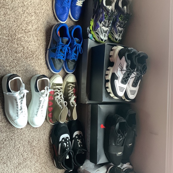 All shoes are for sell for a steal make a offer all size 11.5 -12 comes with box - Picture 2 of 3